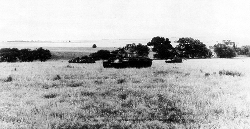 Picture - Elements of 69th Infantry Brigade, part of the Selected Reserve Force, train at Fort Riley, Kansas, 1966.