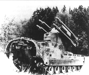 Picture - The Chaparral short-range air defense surface-to-air missile system.