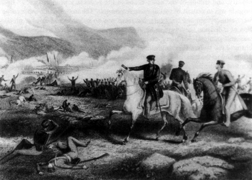 Painting - The Battle of Palo Alto