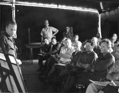 PICTURE - Mobile Riveline Force Briefing Aboard USS Benewah