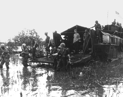 PICTURE - A WET BUT PEACEFUL LANDING